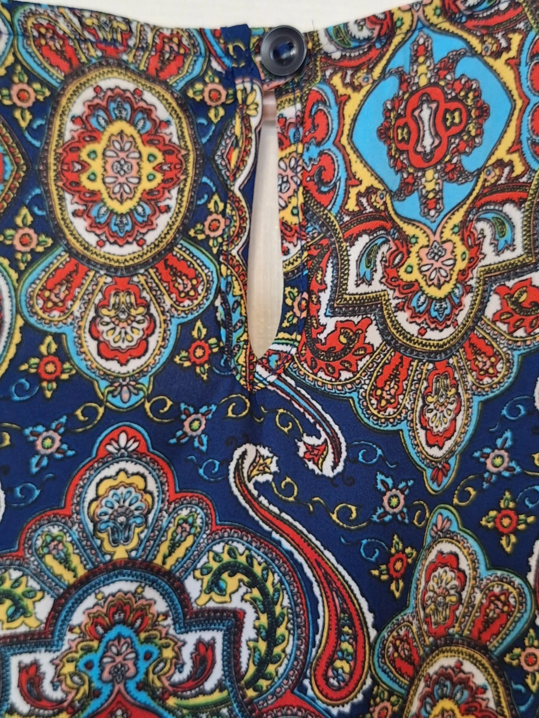 Pink Rose Paisley Print Blouse - photo 4