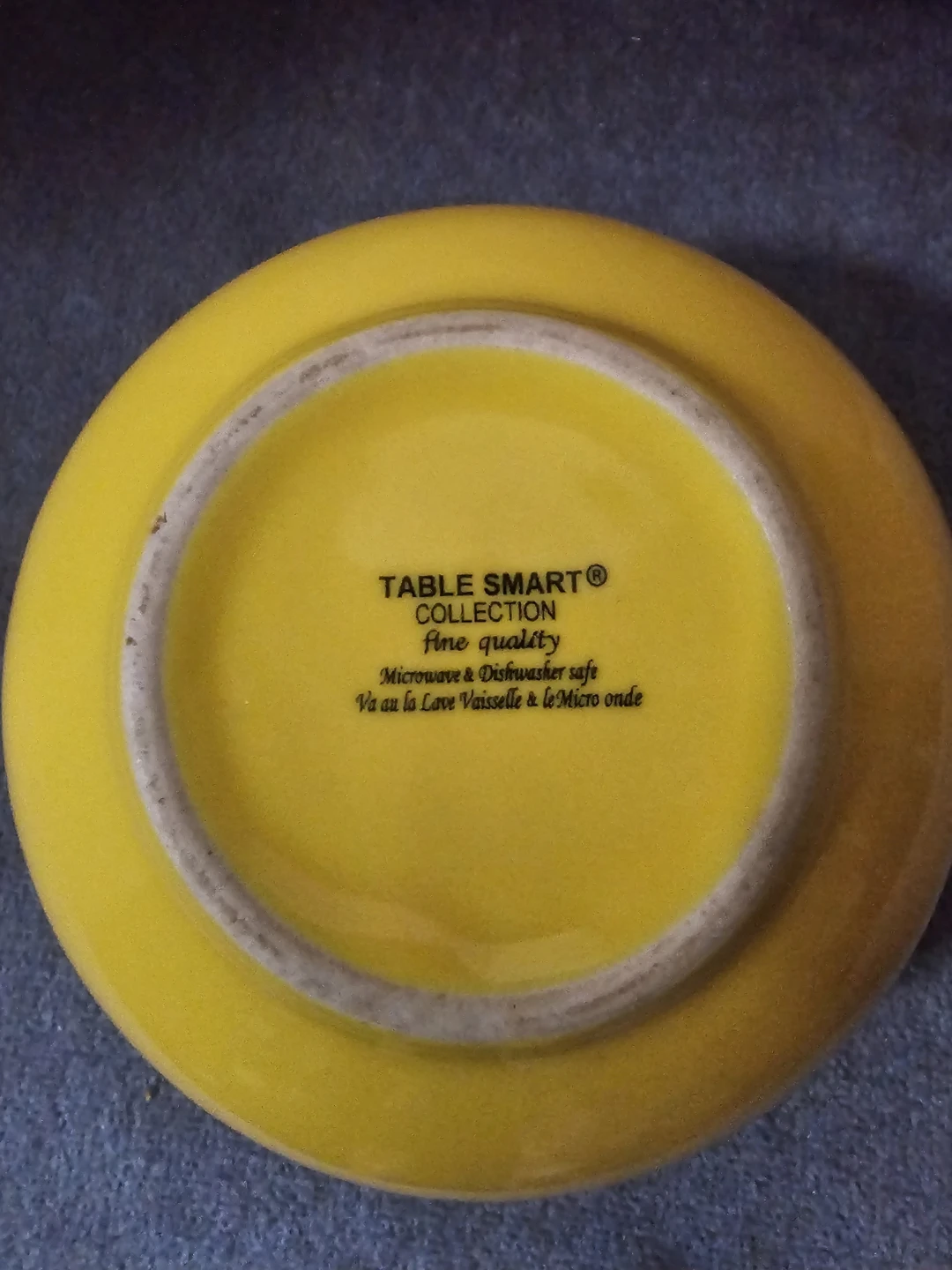 Table Smart Collection Yellow Bowl - photo 2