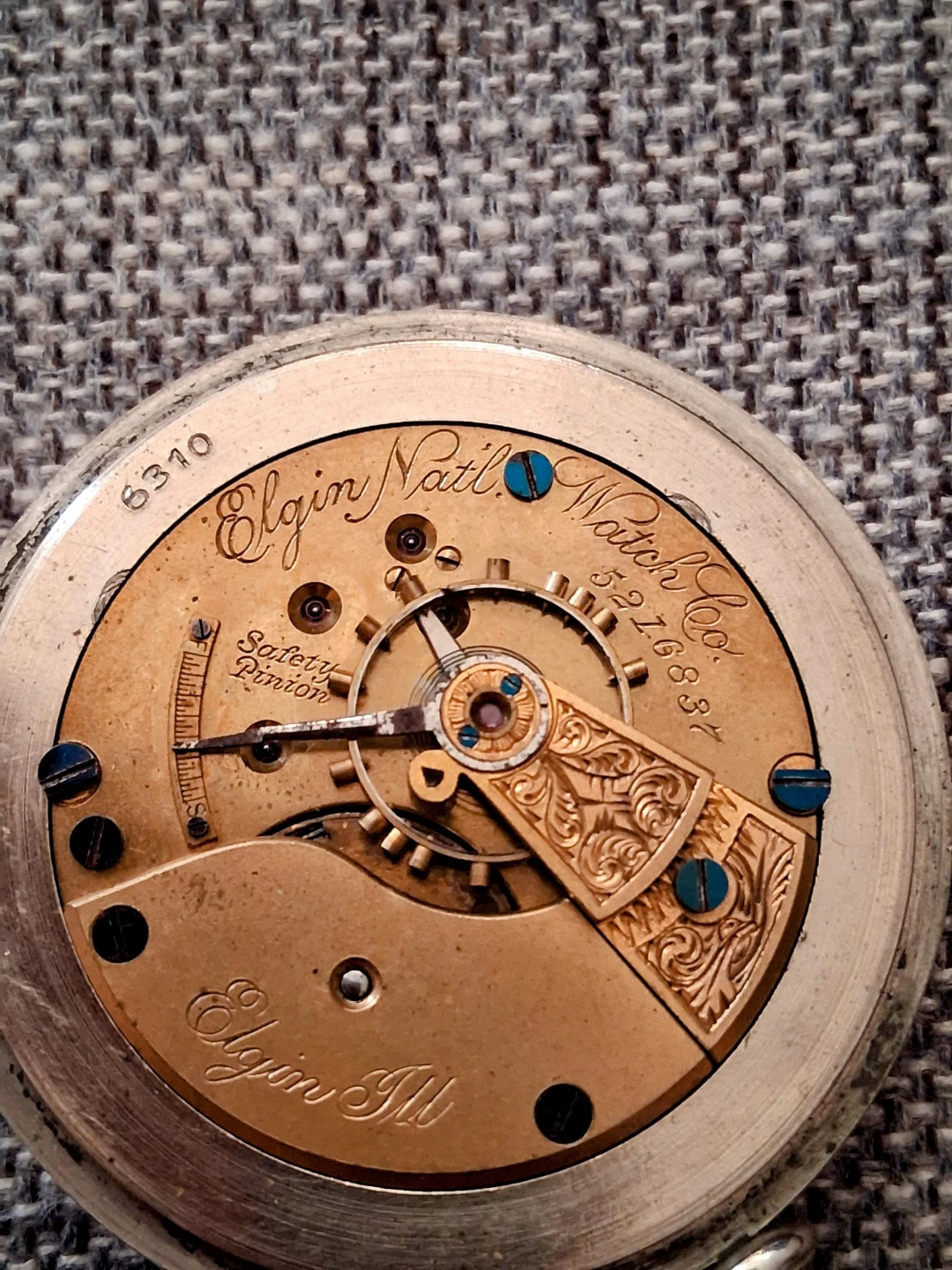 Vintage Elgin National Watch Co. Pocket Watch - photo 5