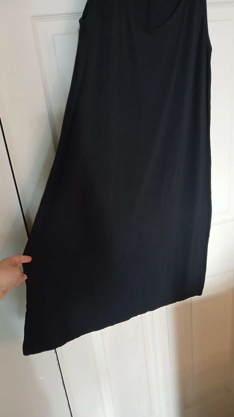 Black Bow black slip sleep dress, size medium (M) - photo 5