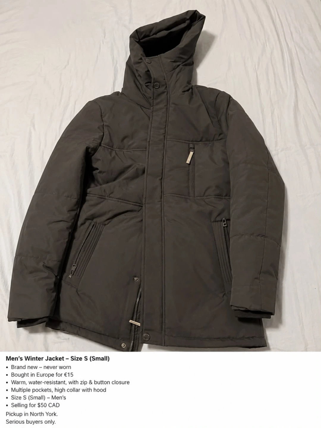 Reward Men's Winter Jacket - Size S - photo 5