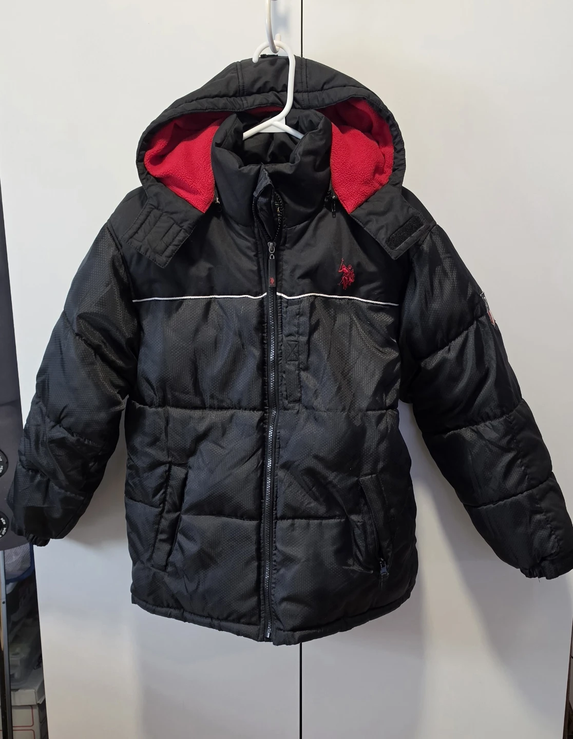 Kids & Women U.S. Polo Assn. Black Winter Jacket
