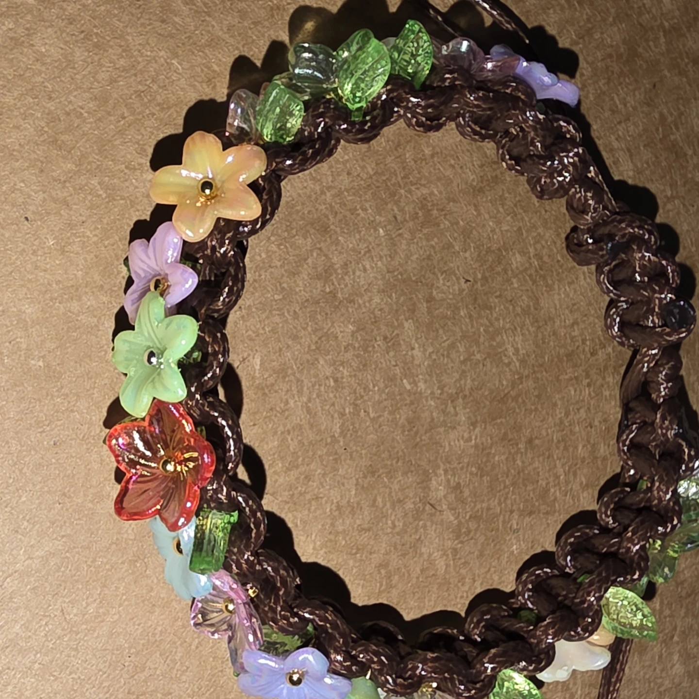 Floral Cord Bracelet - photo 2