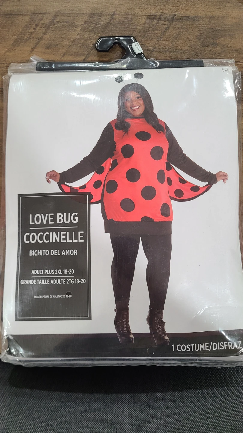 Love Bug Ladbug Costume Size 18-20