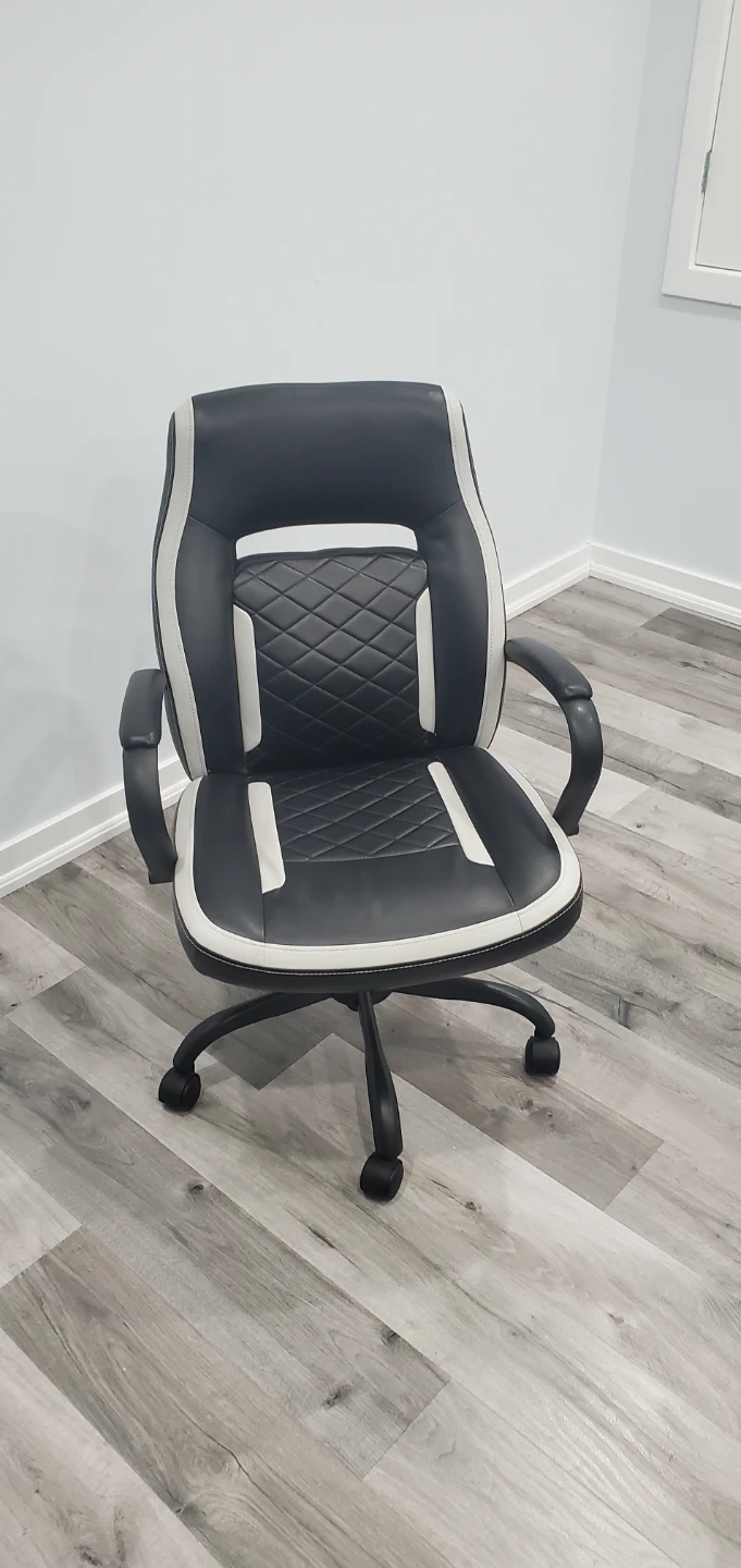 True Innovations - Black & White Office Task Chair - photo 5