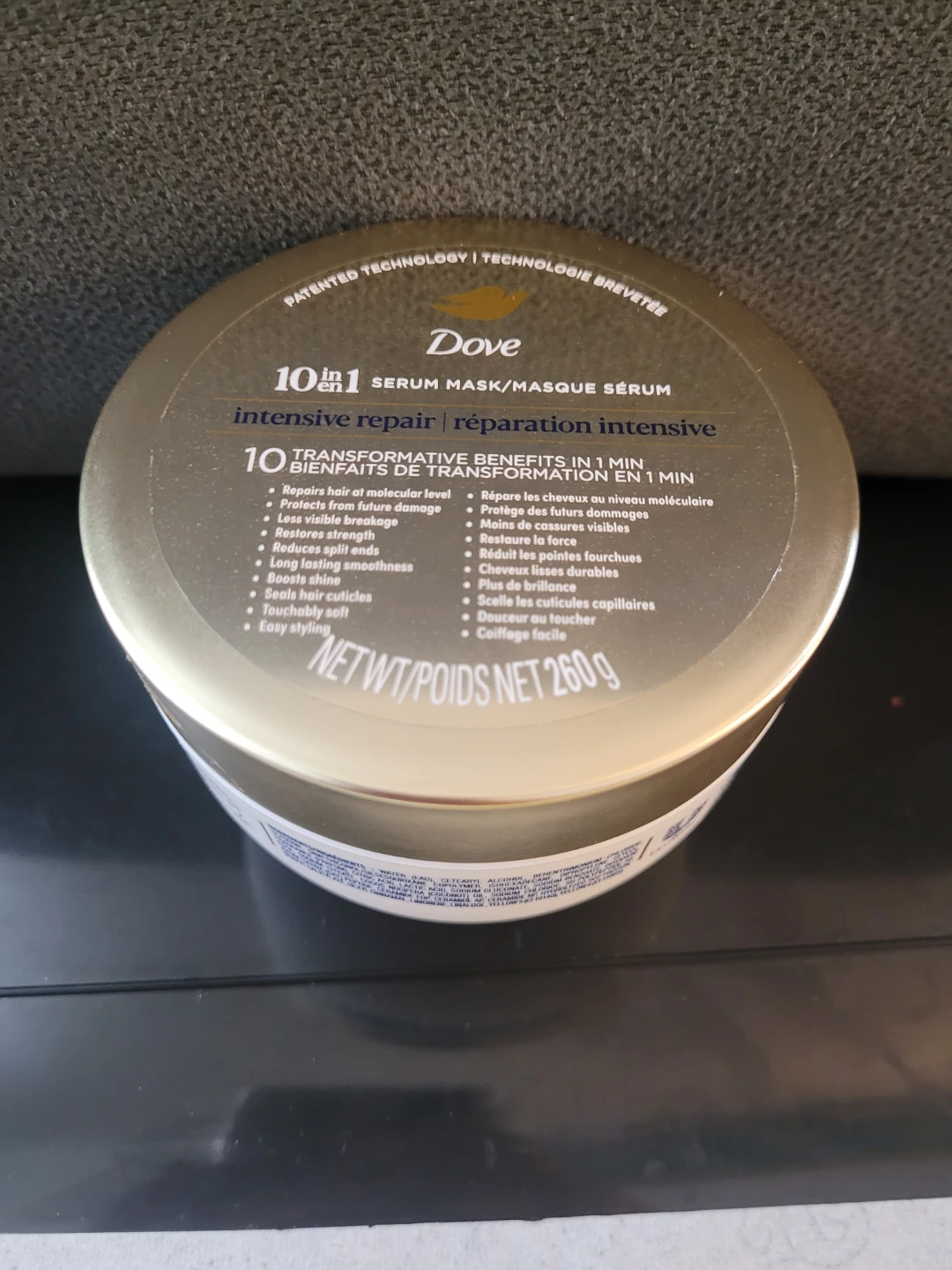 Dove 10 in 1 Intensive Repair Serum Mask 260g