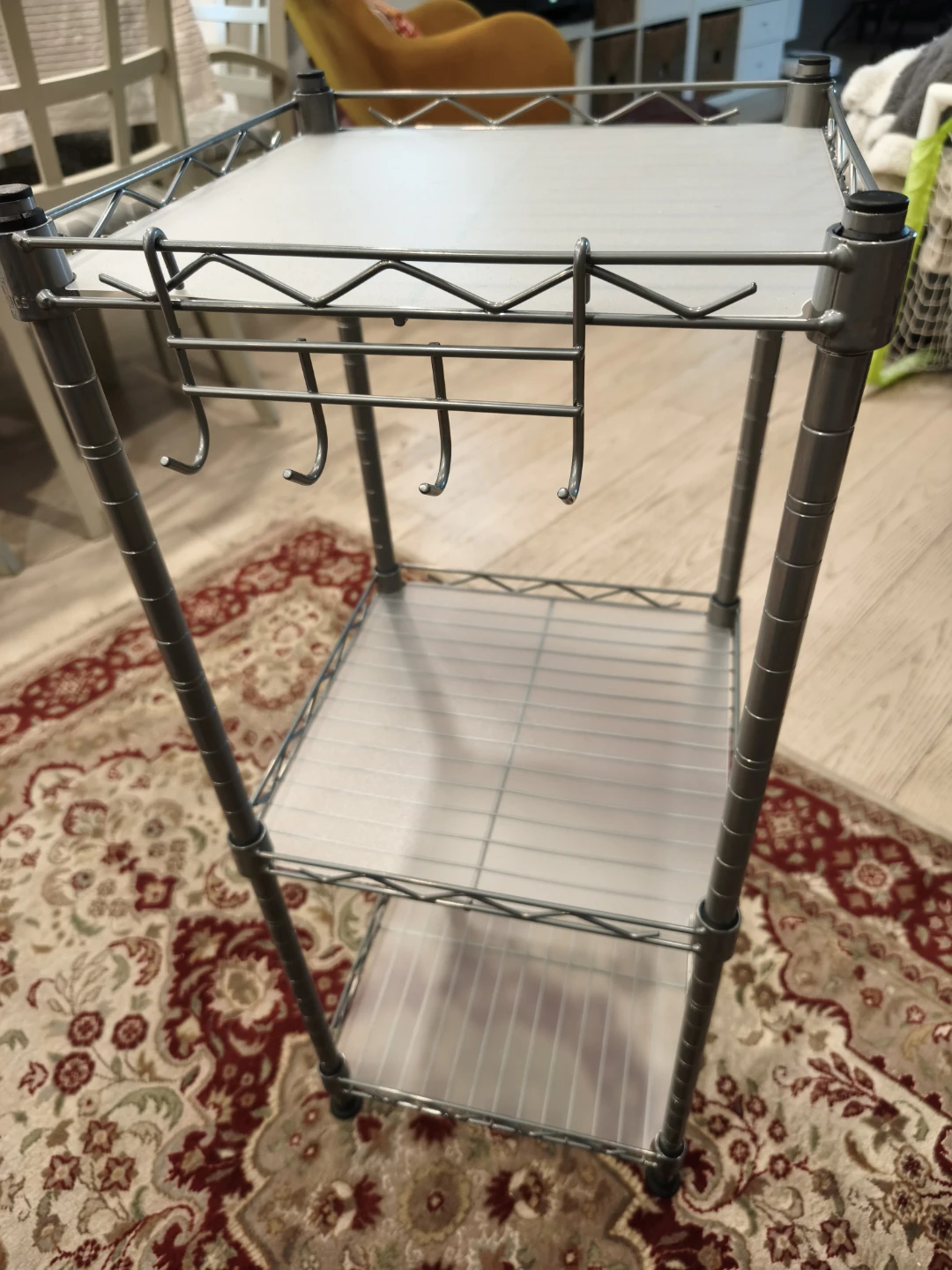 SONGMICS 3-Tier Metal Storage Shelving Unit - photo 2