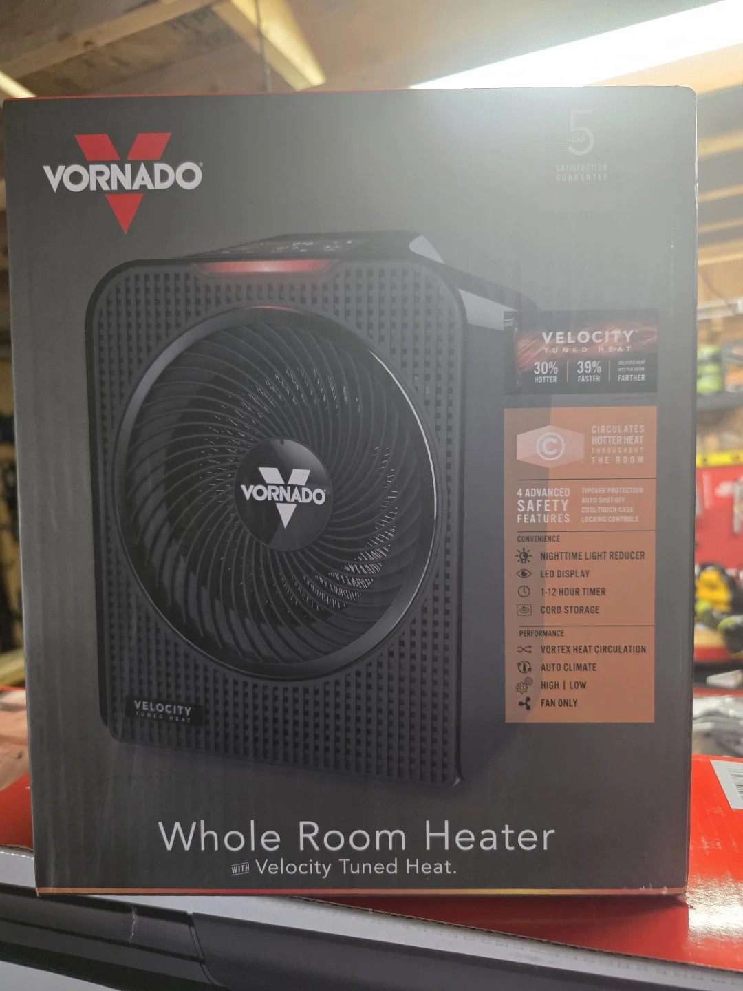 Vornado Velocity Tuned Heat Whole Room Heater