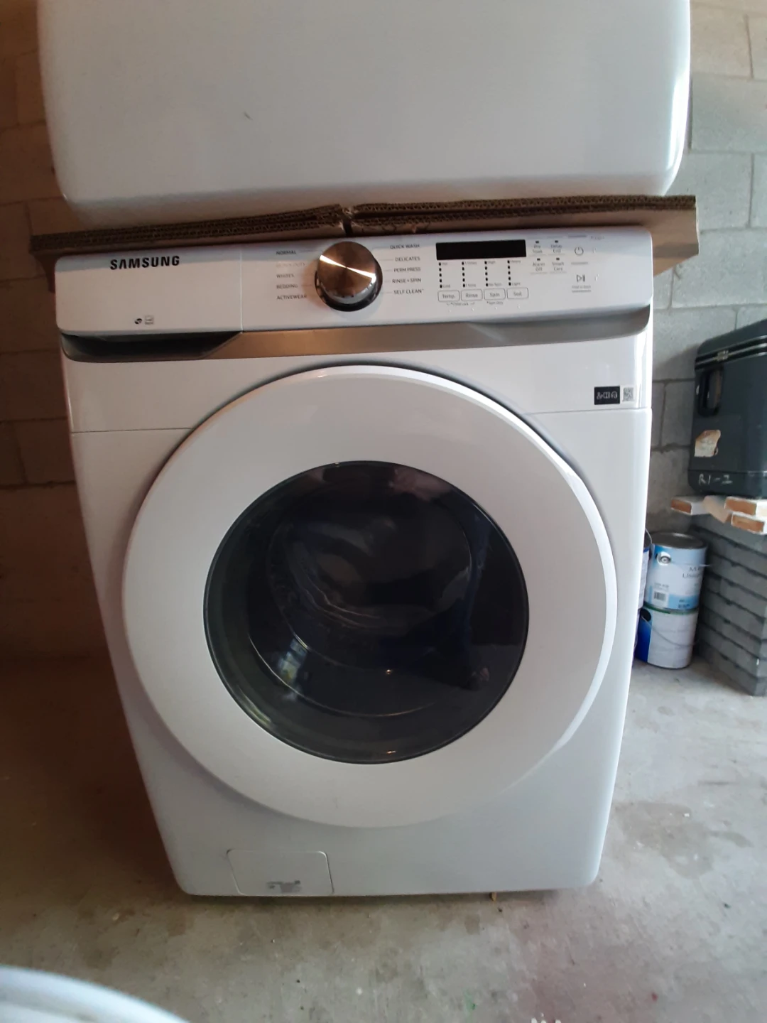 Samsung Front Load Washer and dryer - photo 3