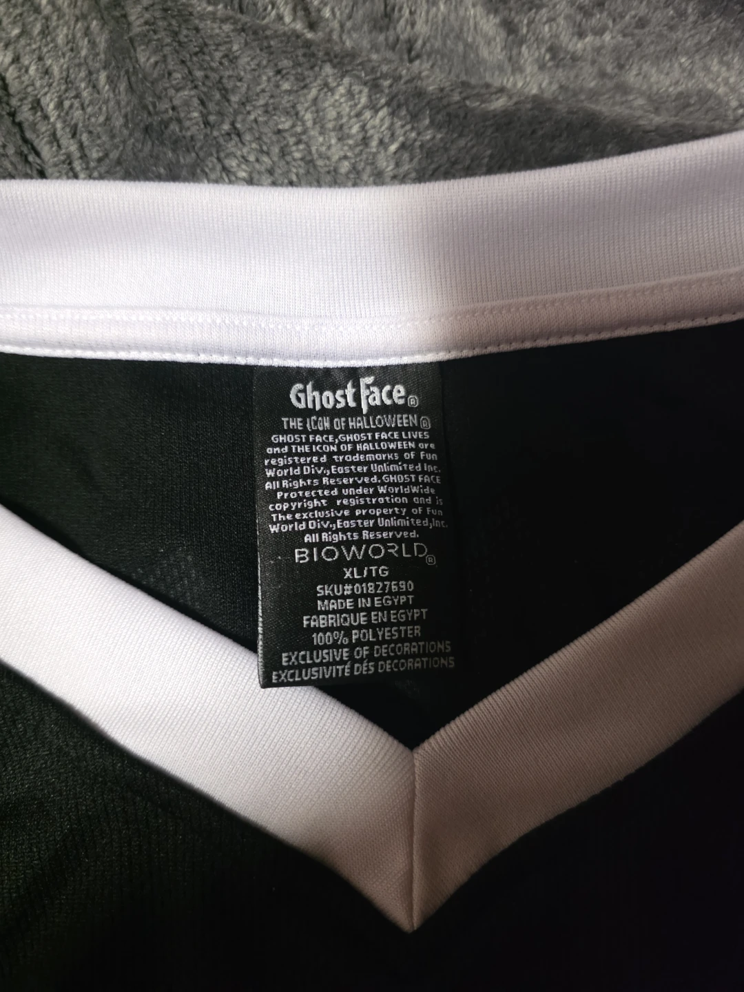 Ghost Face Scream Jersey - Size XL - photo 3