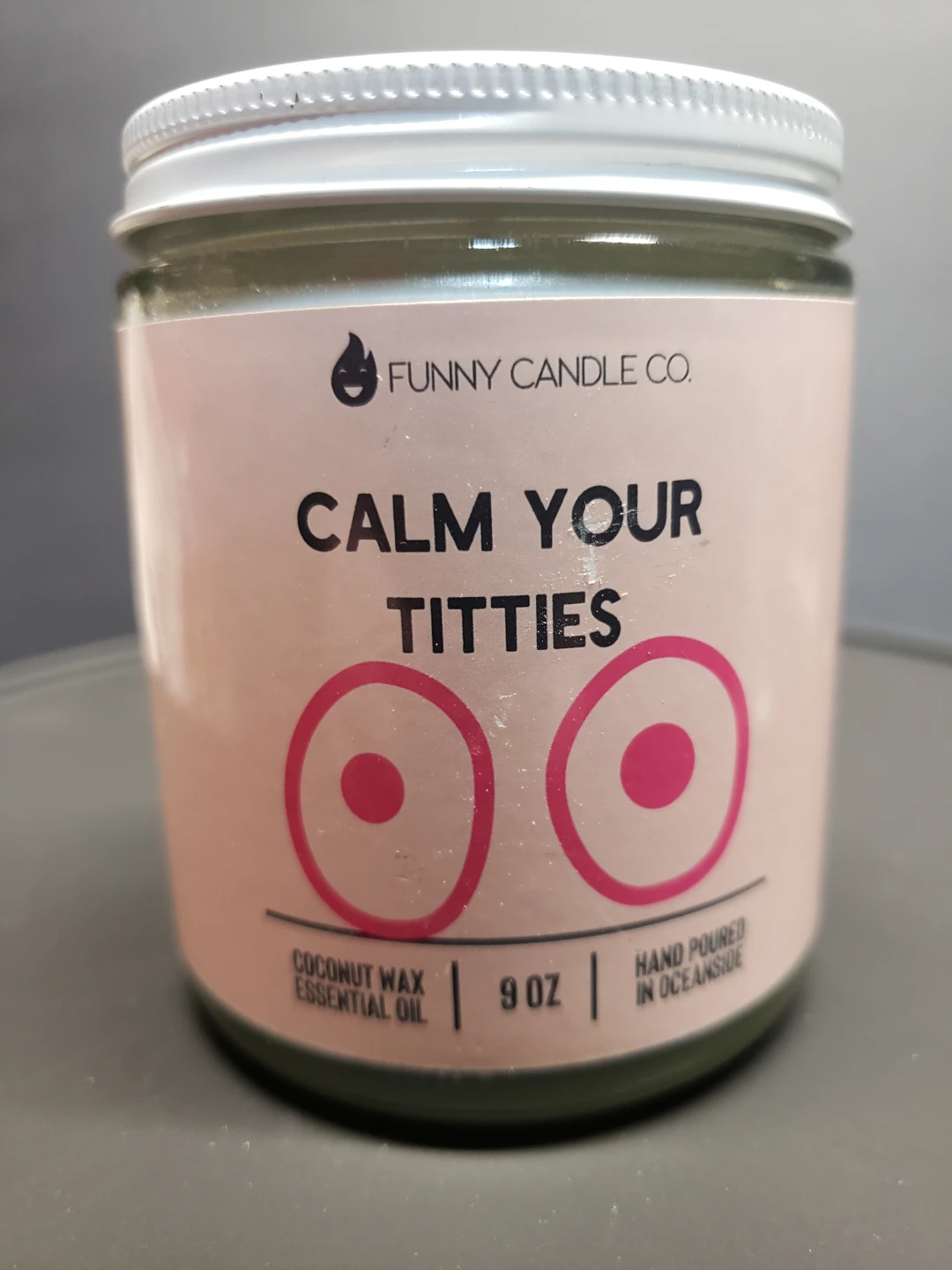 Funny Candles Calm Your Titties - photo 4