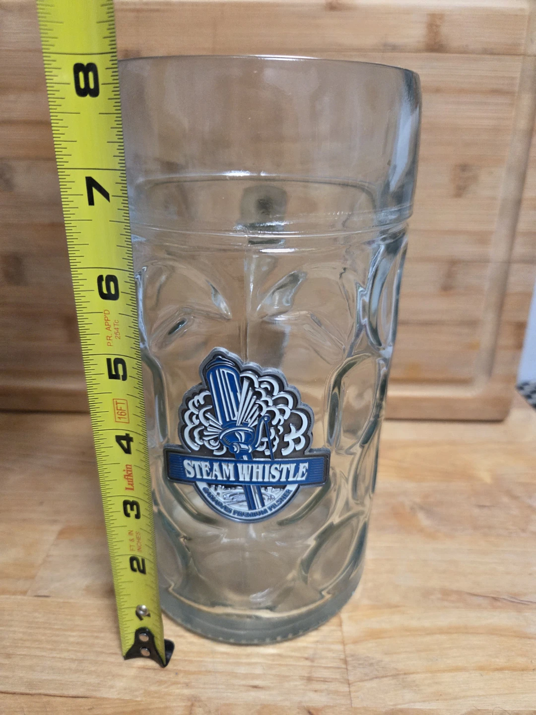Steam Whistle Pilsner Glass Beer Mug - photo 4