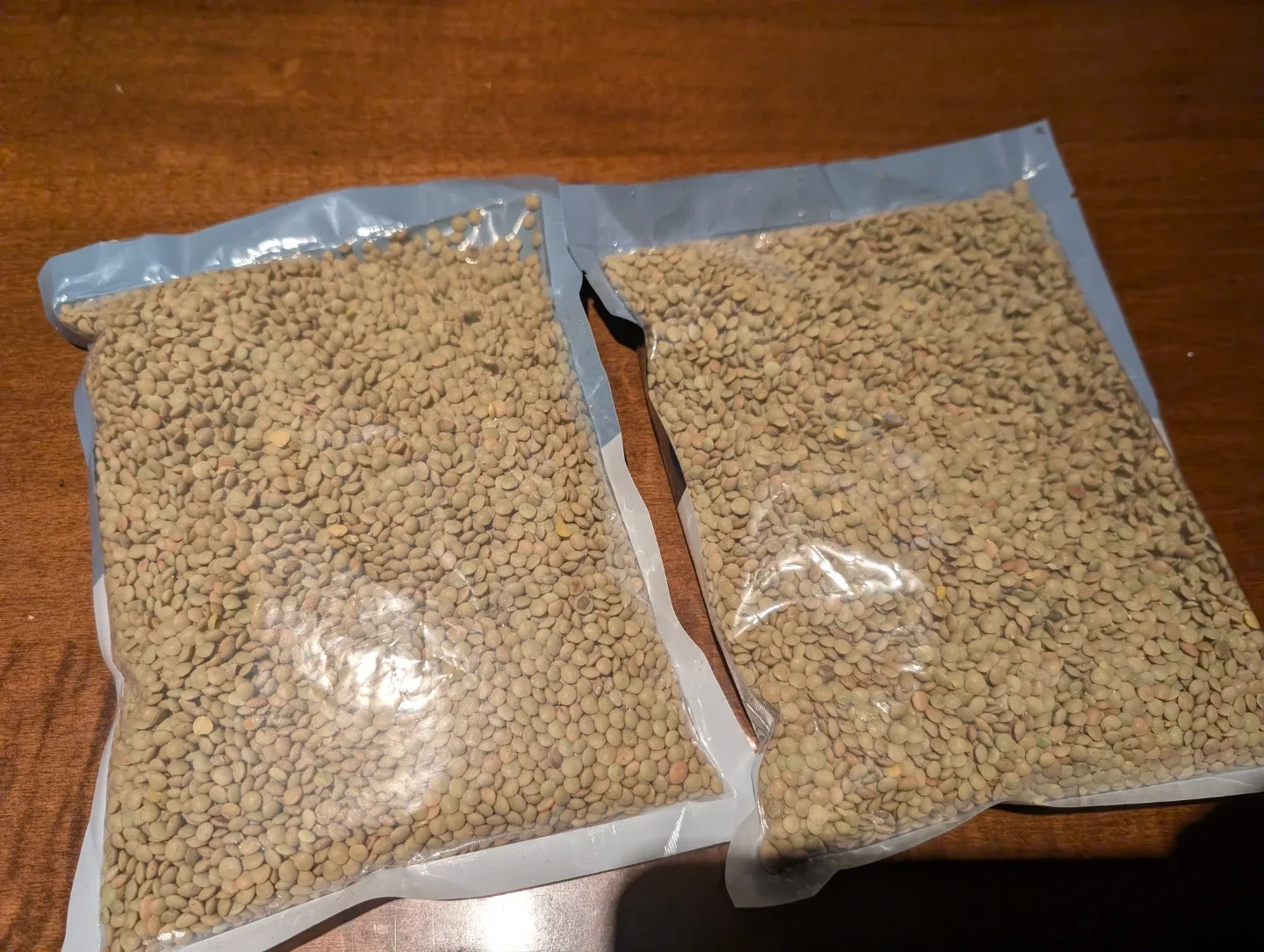 2 Bags of McAntony's Menu Green Lentils - photo 2