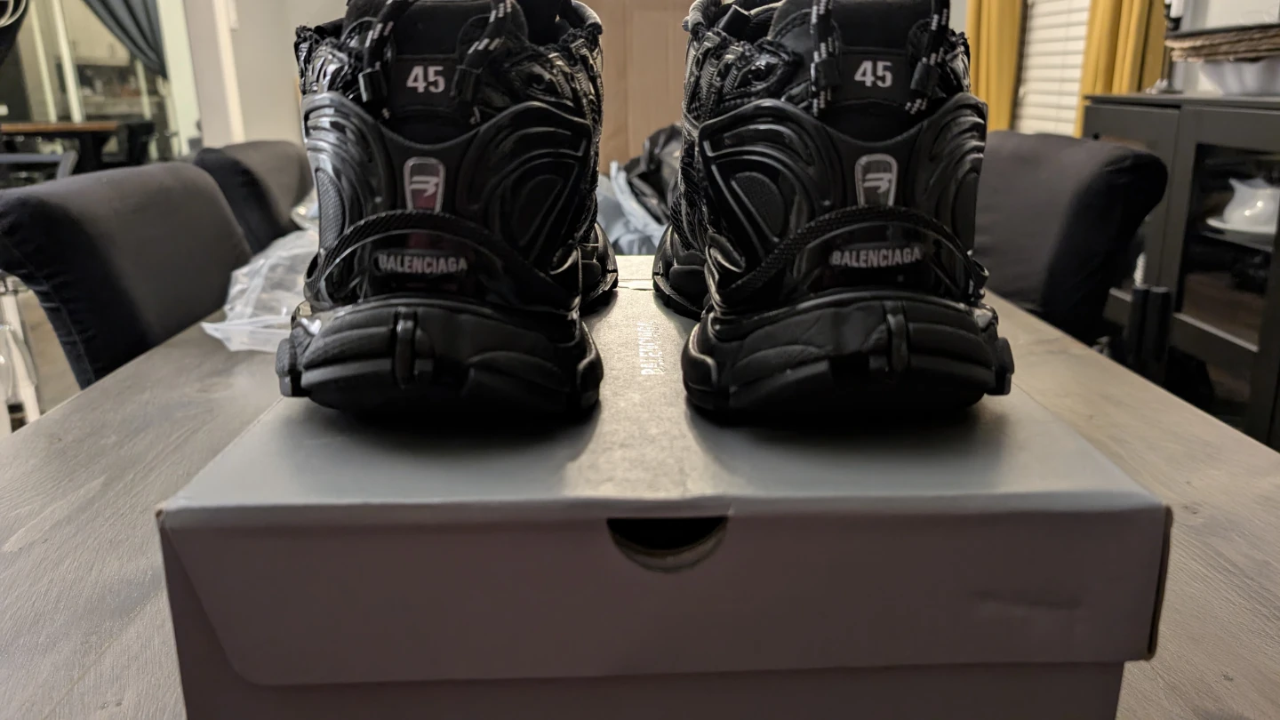 Balenciaga Runner Sneakers Black Size 45 - photo 3