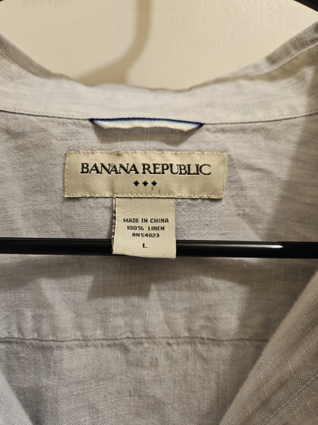 Banana Republic Linen Shirt Size Large - photo 2