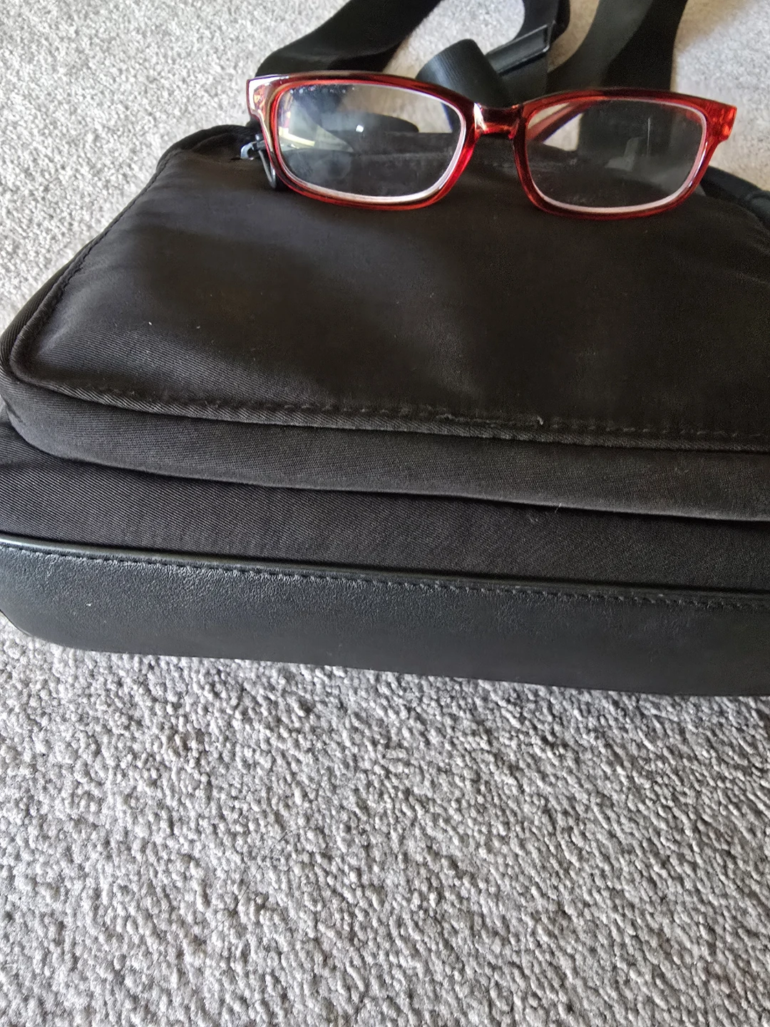 Black Nylon Crossbody Bag - photo 3