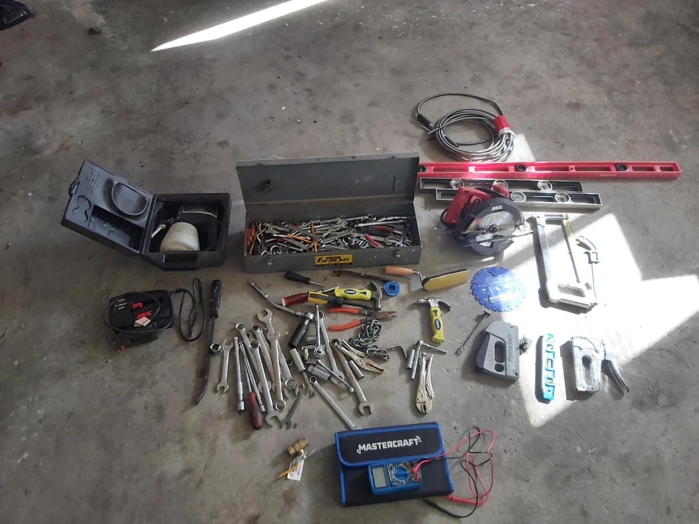 Pile of tools