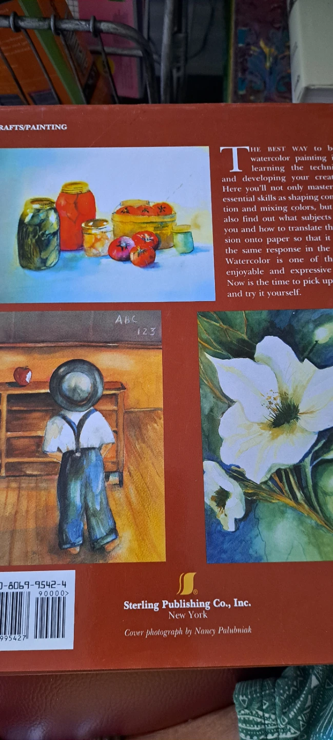 Large Hardcover Watercolor Book Learn to Express Yourself - photo 2