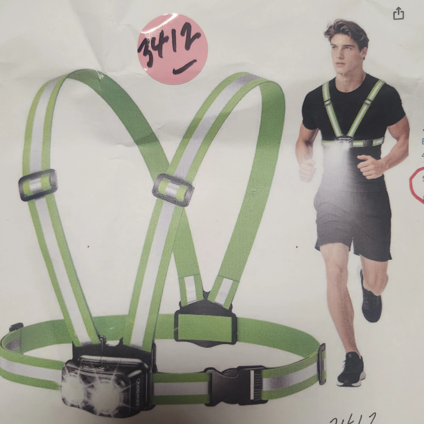 ZEWDOV Outdoor Sports Chest Light SJB82 - photo 3