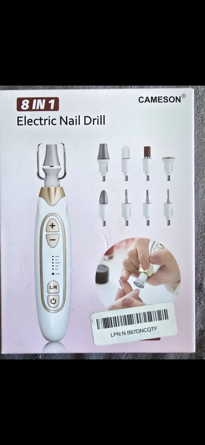 Electric Nail Drill 8 in 1