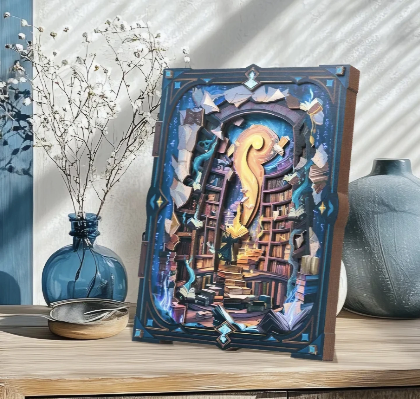 Endless Limit 3D Puzzle Wood Wall Art Decor 9"x10"