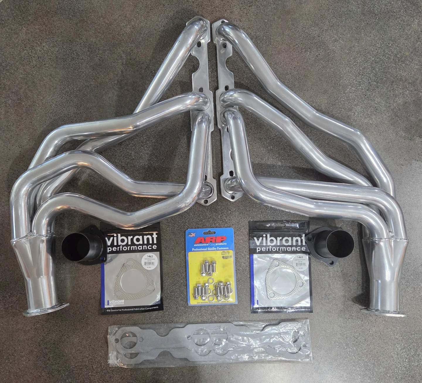Patriot Full-Length Metallic Ceramic Headers. Part H8048-1. New!