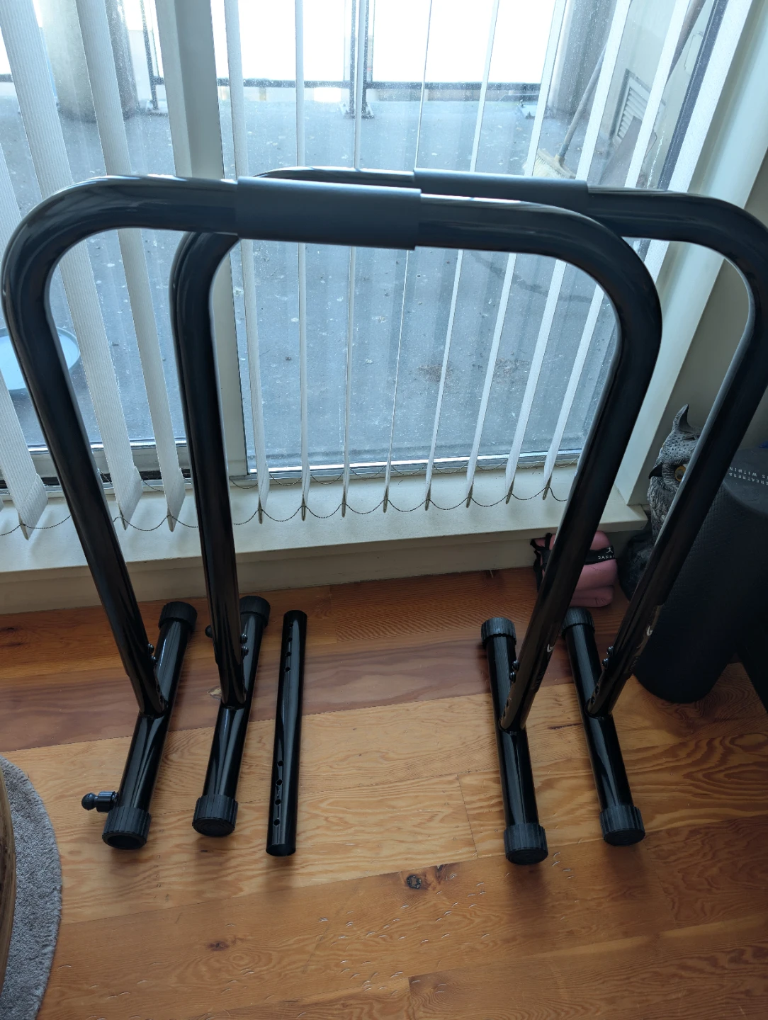 Black Steel Dip Bars - photo 2