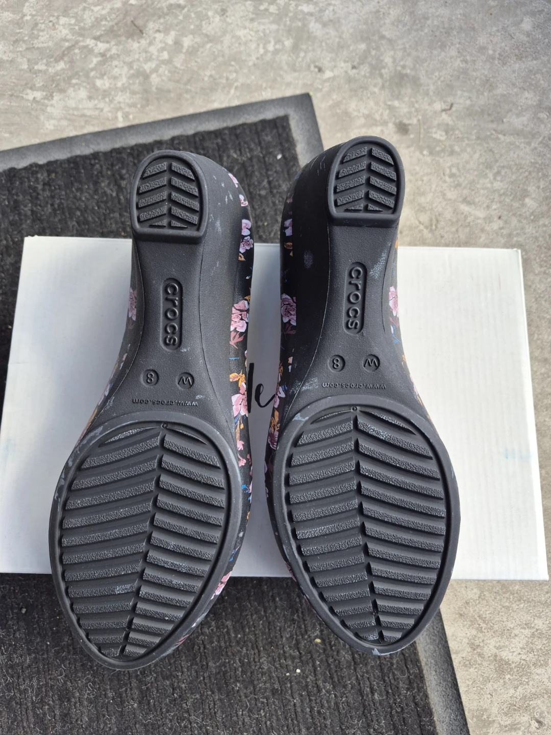 Crocs Women's Floral Wedge Heels - photo 3