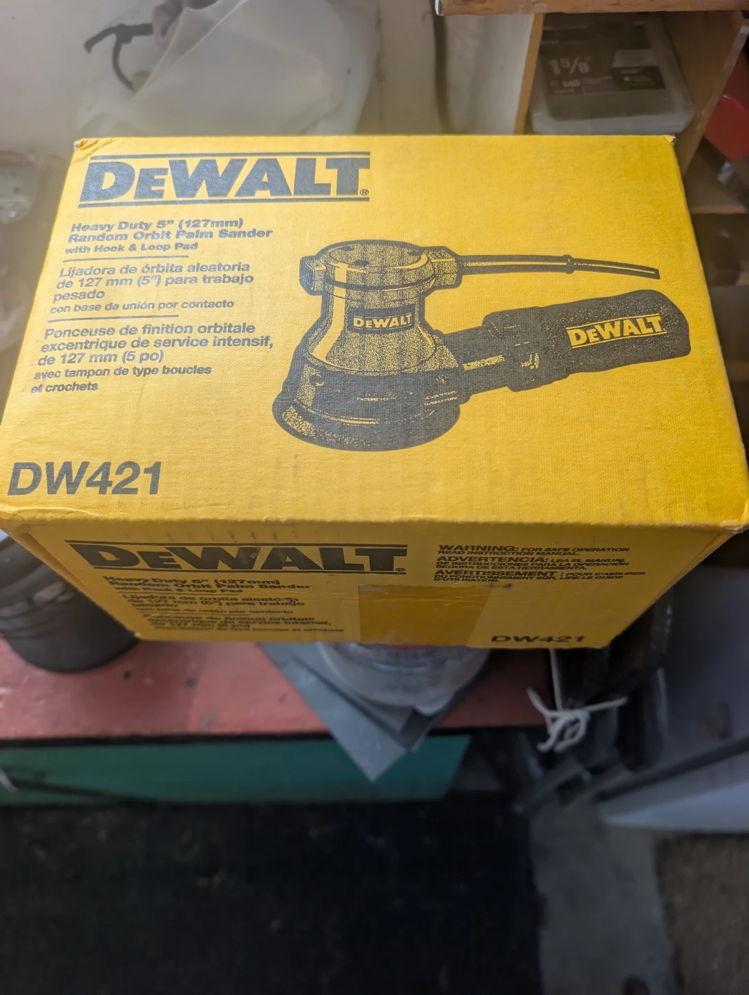 DeWalt DW421 Random Orbit Palm Sander