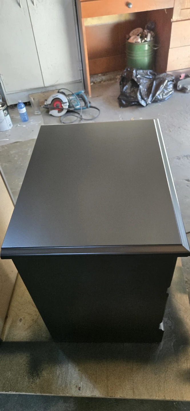 3 piece black bedroom set - photo 4