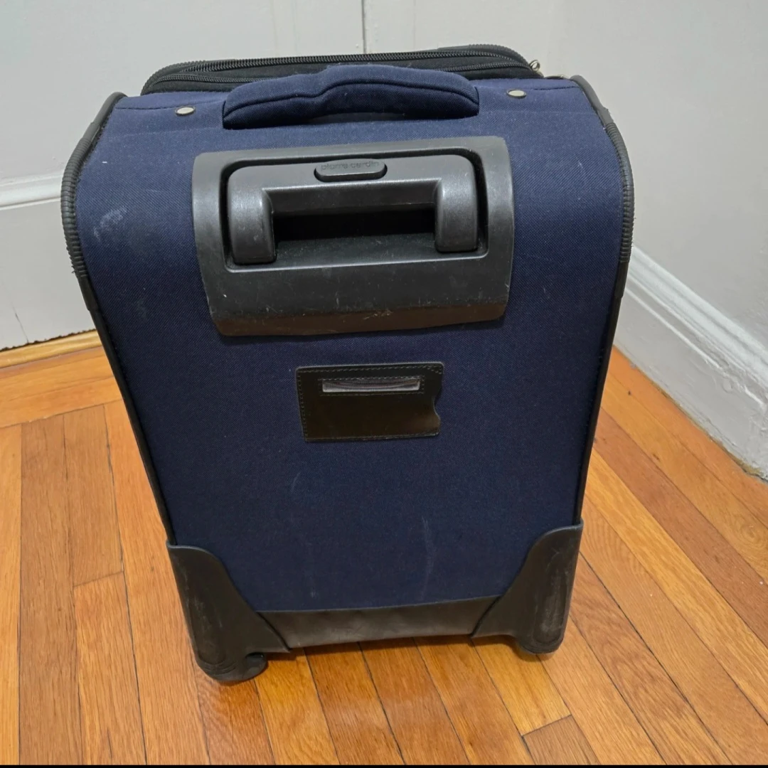 Pierre Cardin Navy Carry-On Suitcase - photo 3