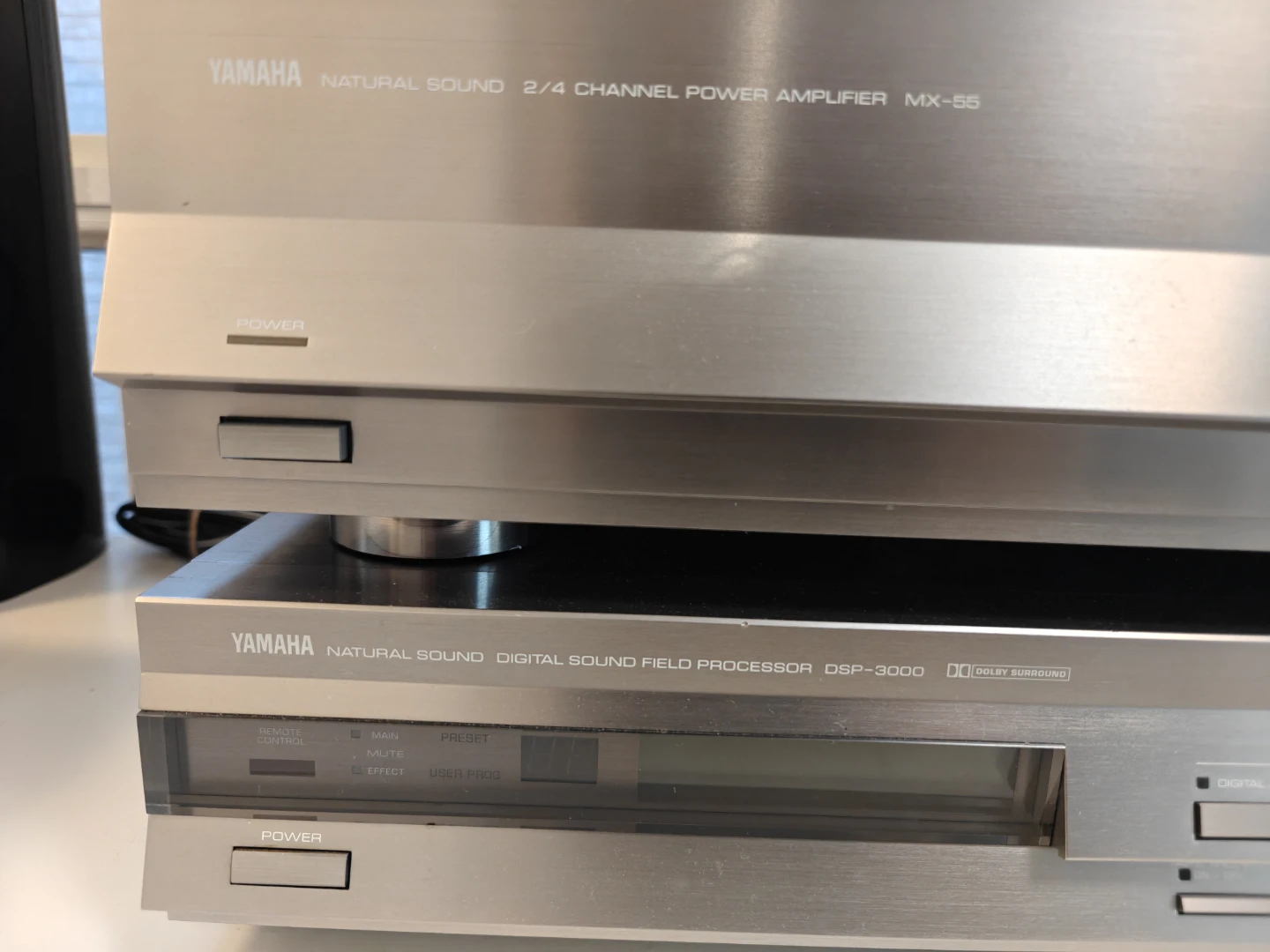 Yamaha Amplifier MX-55 and DSP-3000 Processor - photo 3