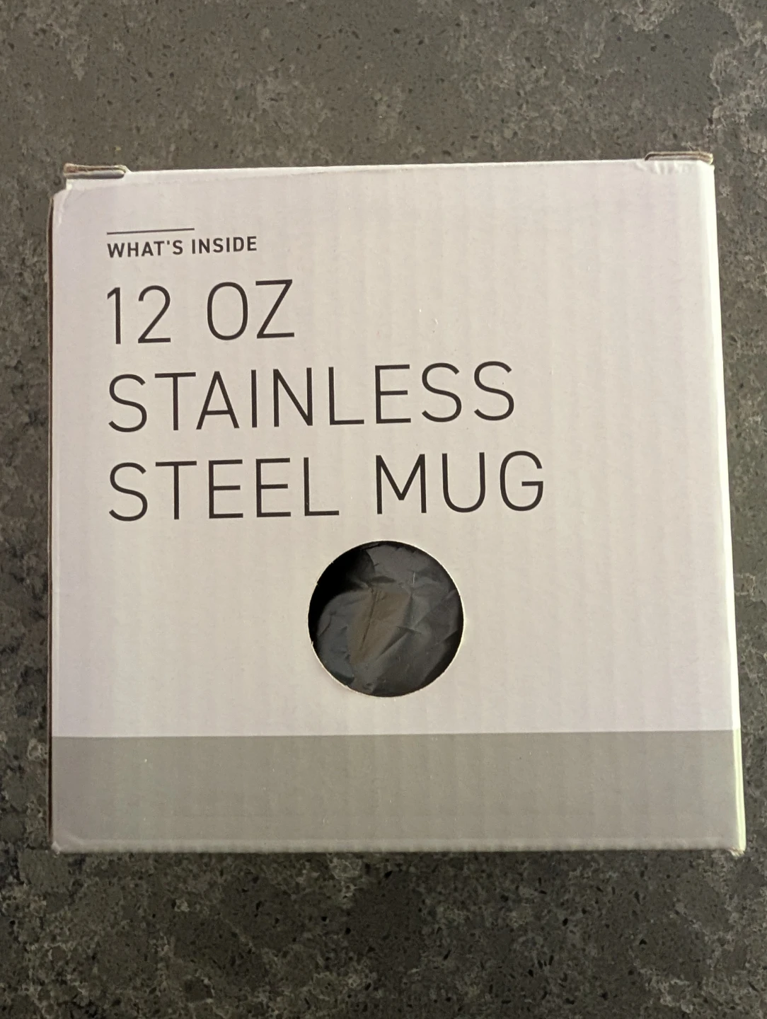 h2go Camper 12oz Stainless Steel Mug