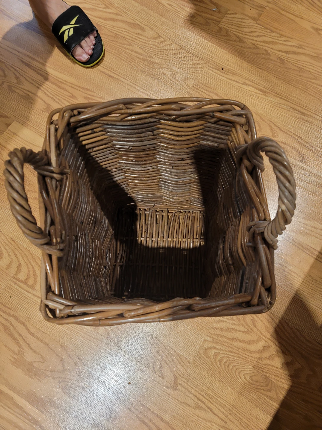Woven Wicker Storage Basket - photo 2