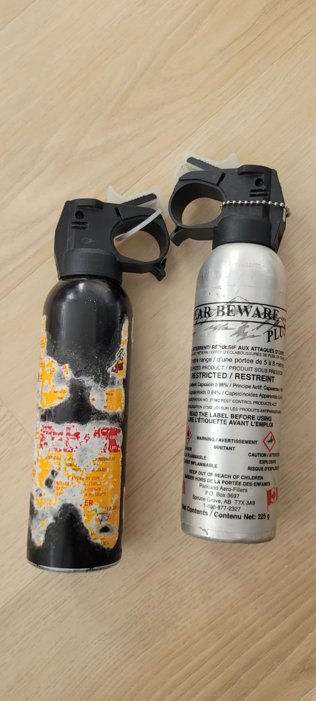 Two Bear Sprays