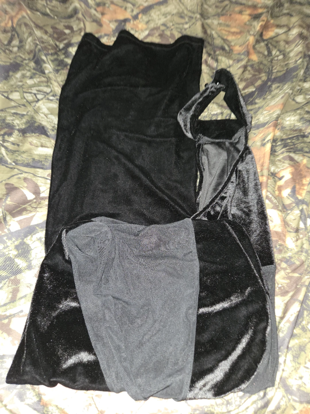 Sheer/Velour Choker Catsuit in a Ladies L - photo 5