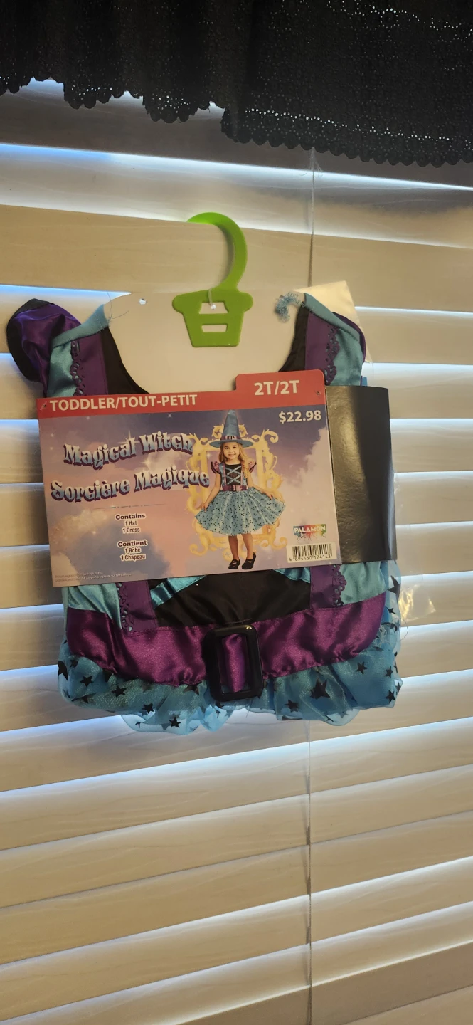 Magical Witch Toddler Costume 2T - photo 2