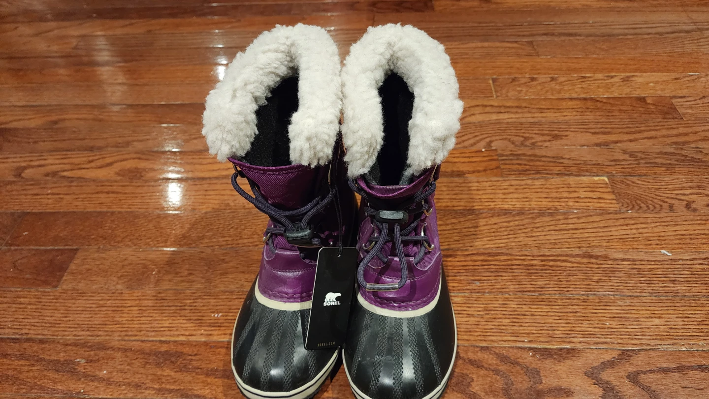 Sorel winter boots purple and black - photo 2