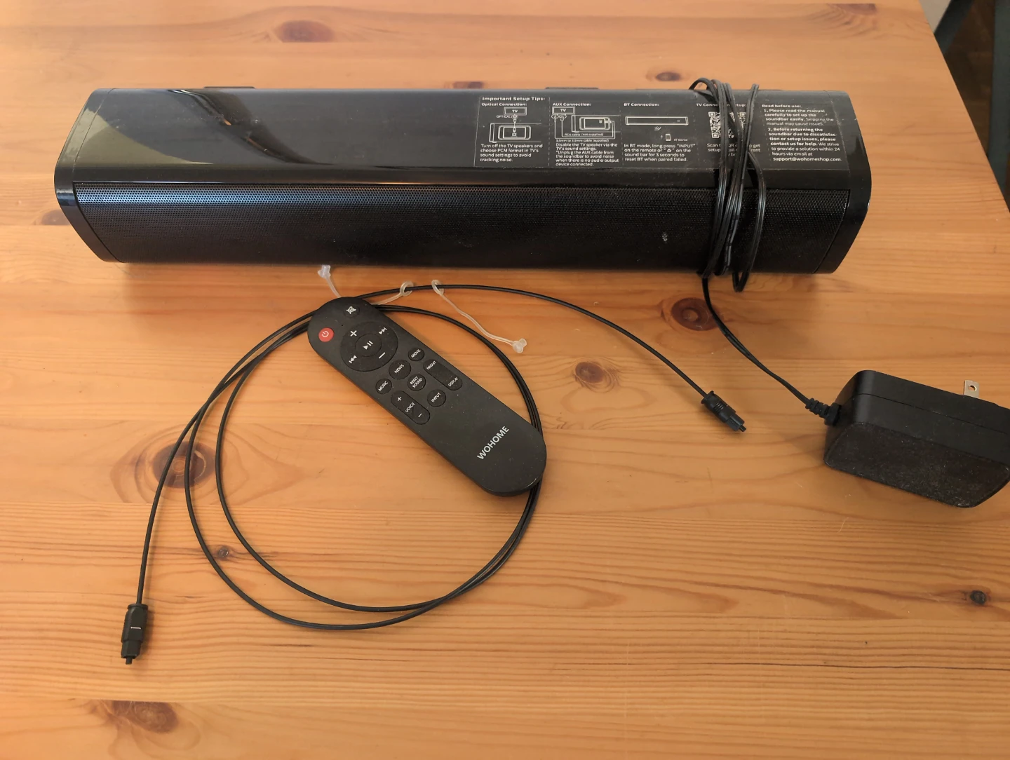Wohome Soundbar