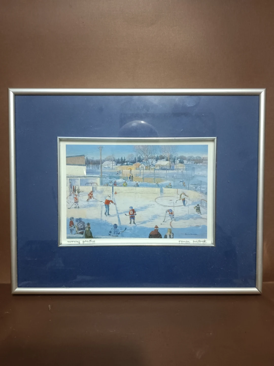 Roman Swiderek Morning Practice Framed Art