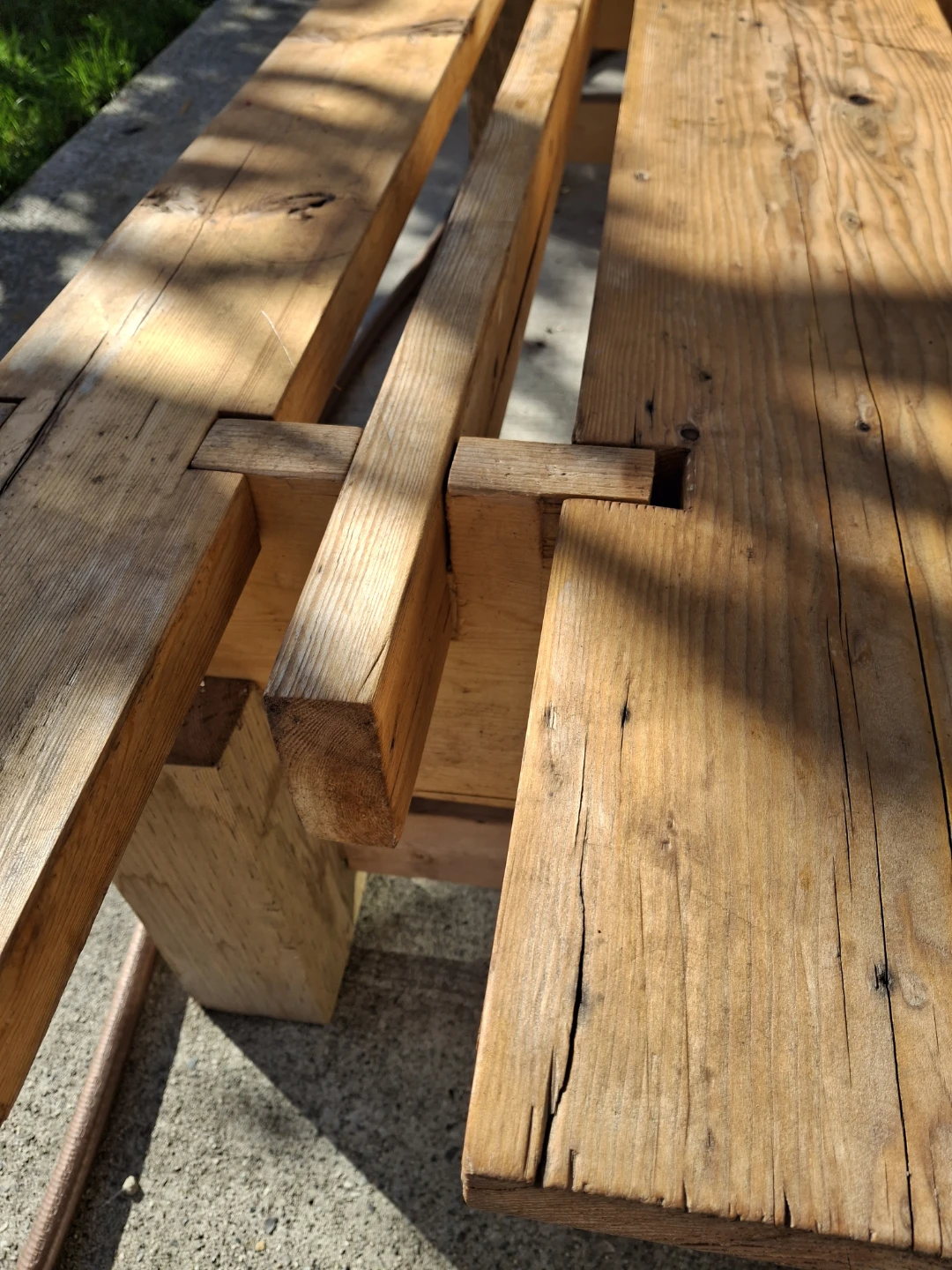 Solid Wood handmade bench Without nails. - photo 3