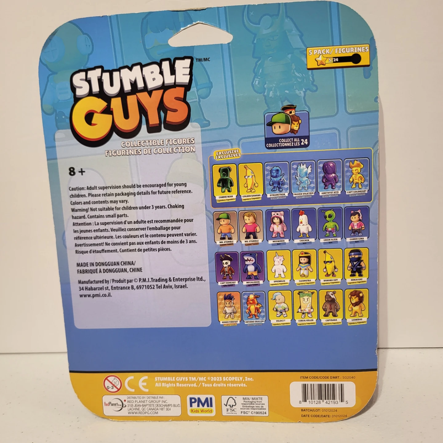 Stumble Guys 5-Pack Collectible Figures - photo 3