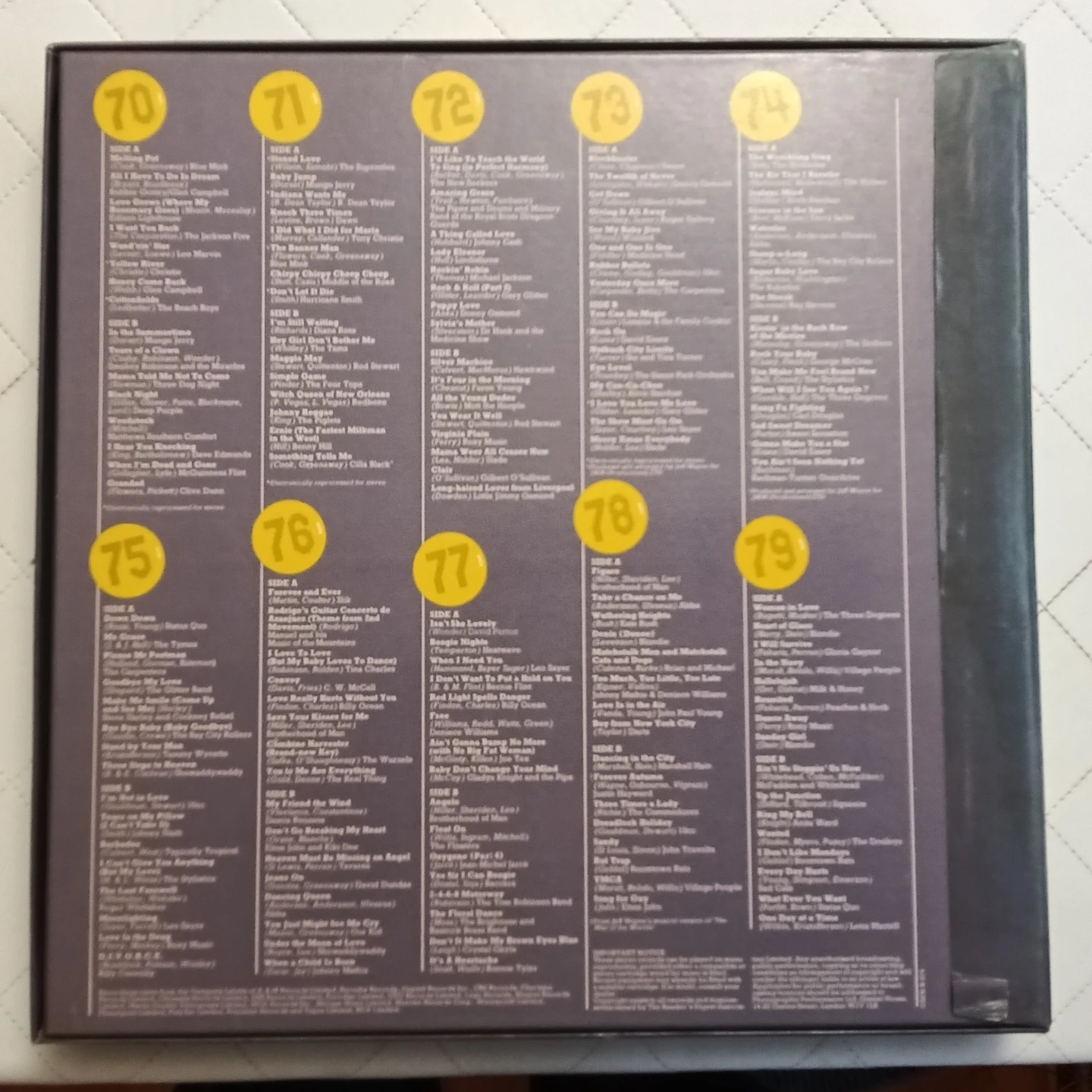 The Sensational 70s Vinyl Record Box Set - photo 2