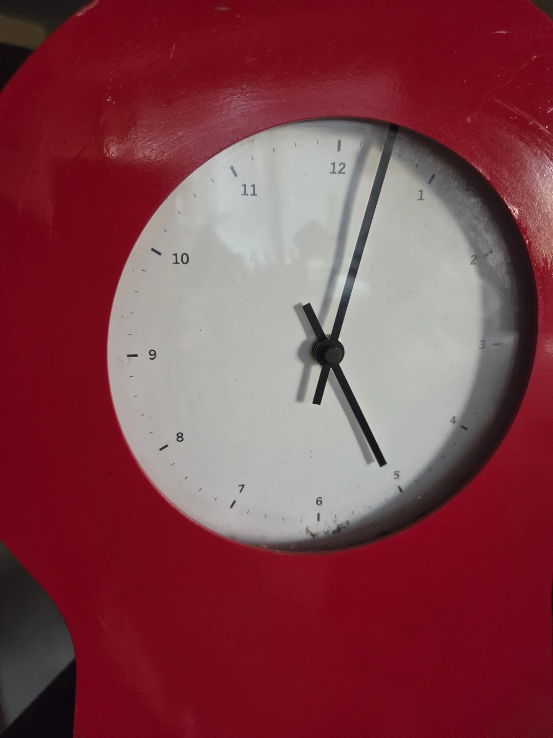 Ikeea 1985 Talk Red Clock - photo 2