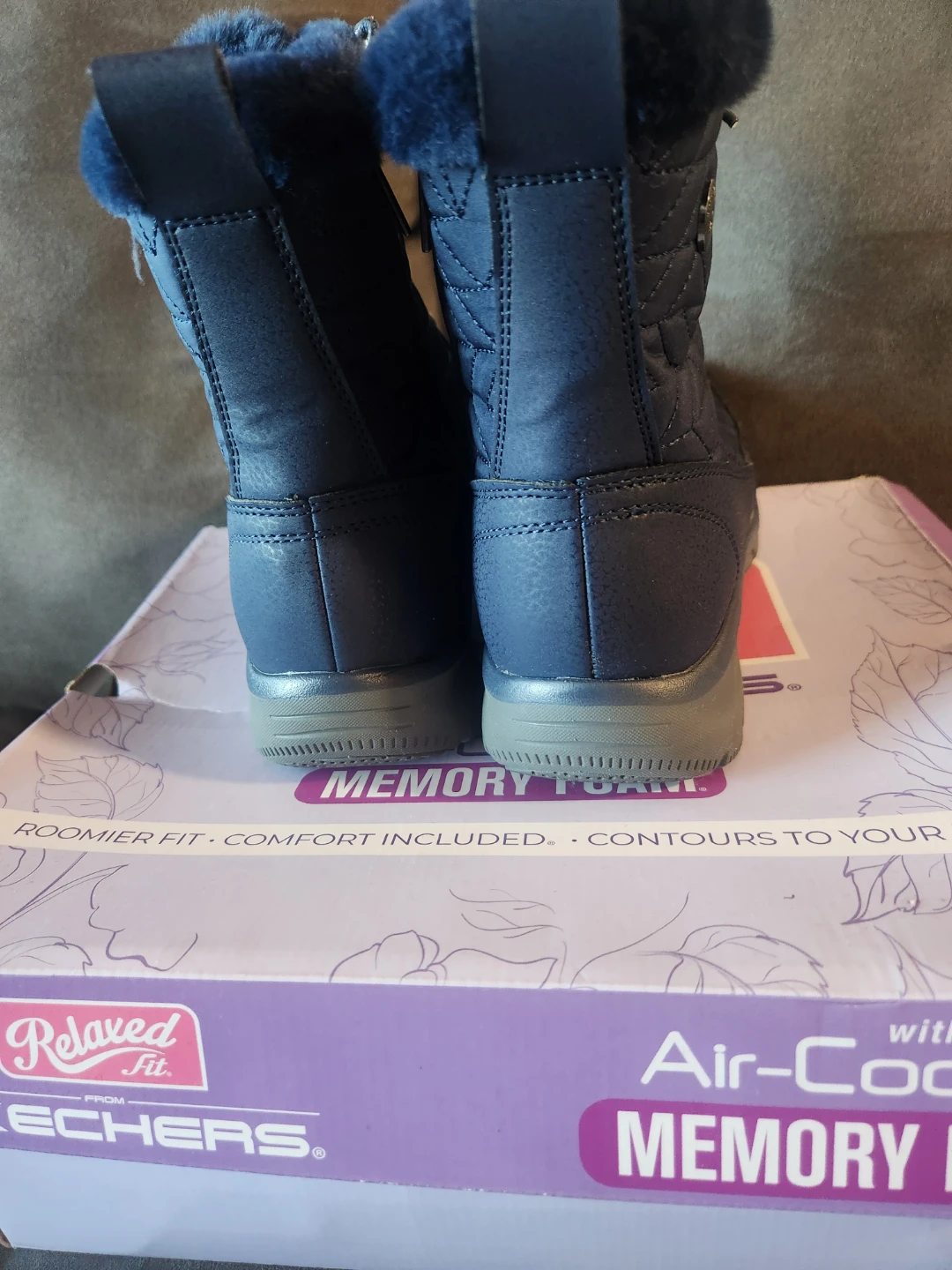 Skechers Easy Going-Frostine Navy Boots - photo 5