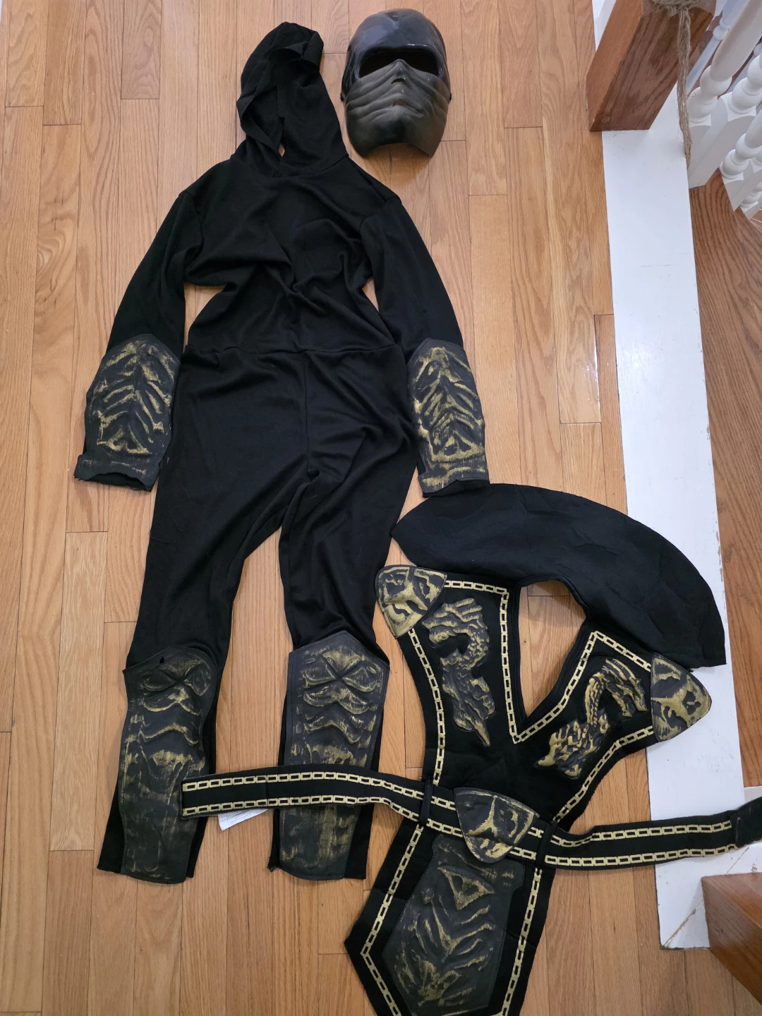 Ninja Costume with Mask Size M - photo 4