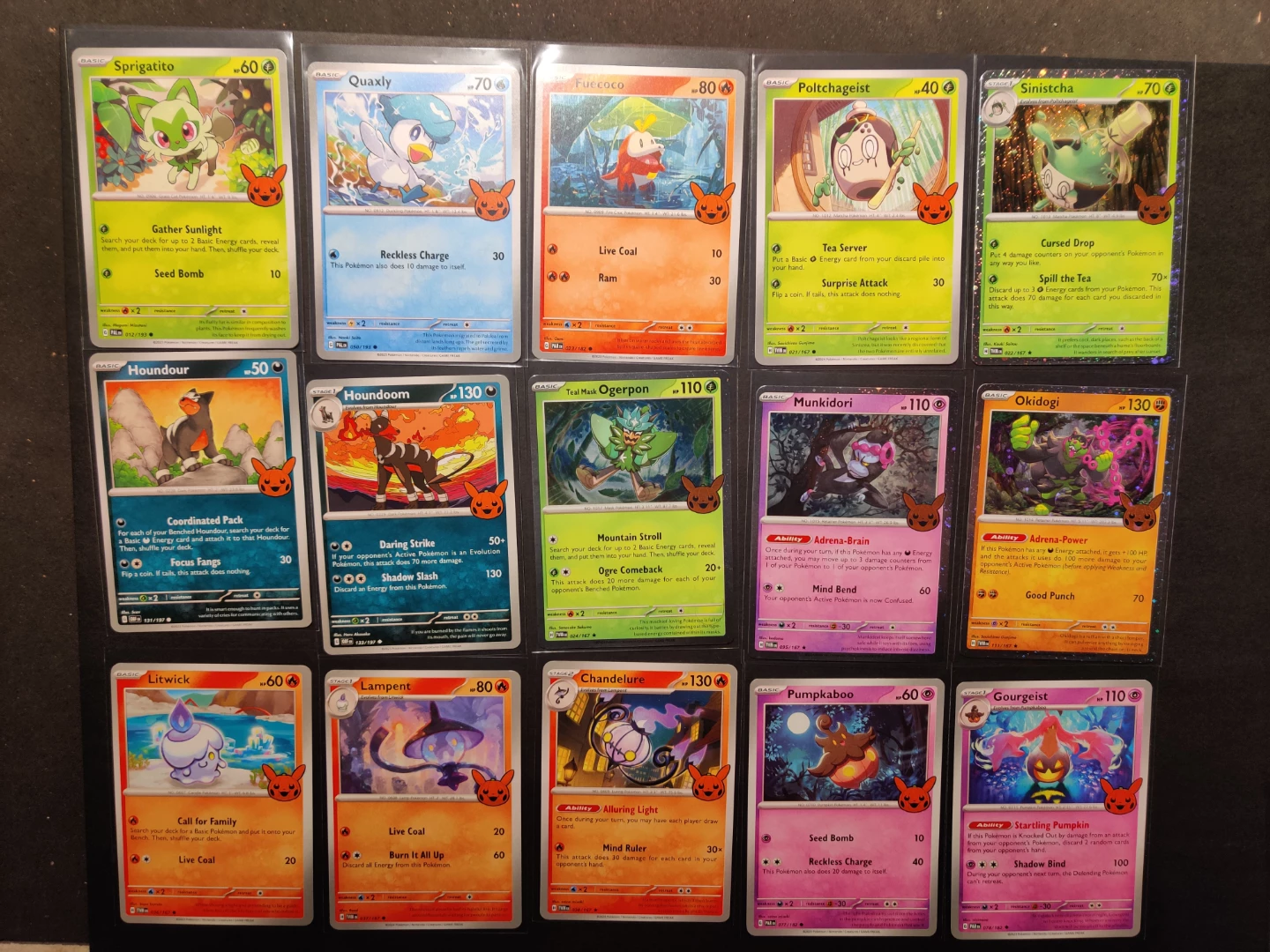 Pokemon 2024 Trick Trade Complete 30 Card Set + Sealed Booster - photo 2