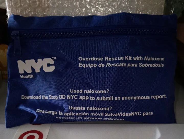 NYC Health Overdose Rescue Kit Bag