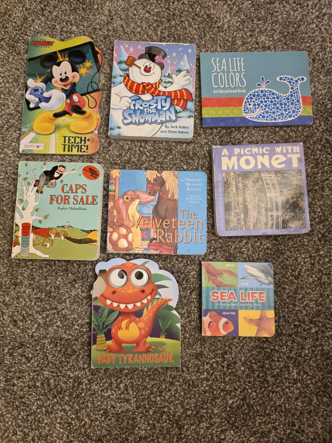 Lot of 7 Childrens Board Books!