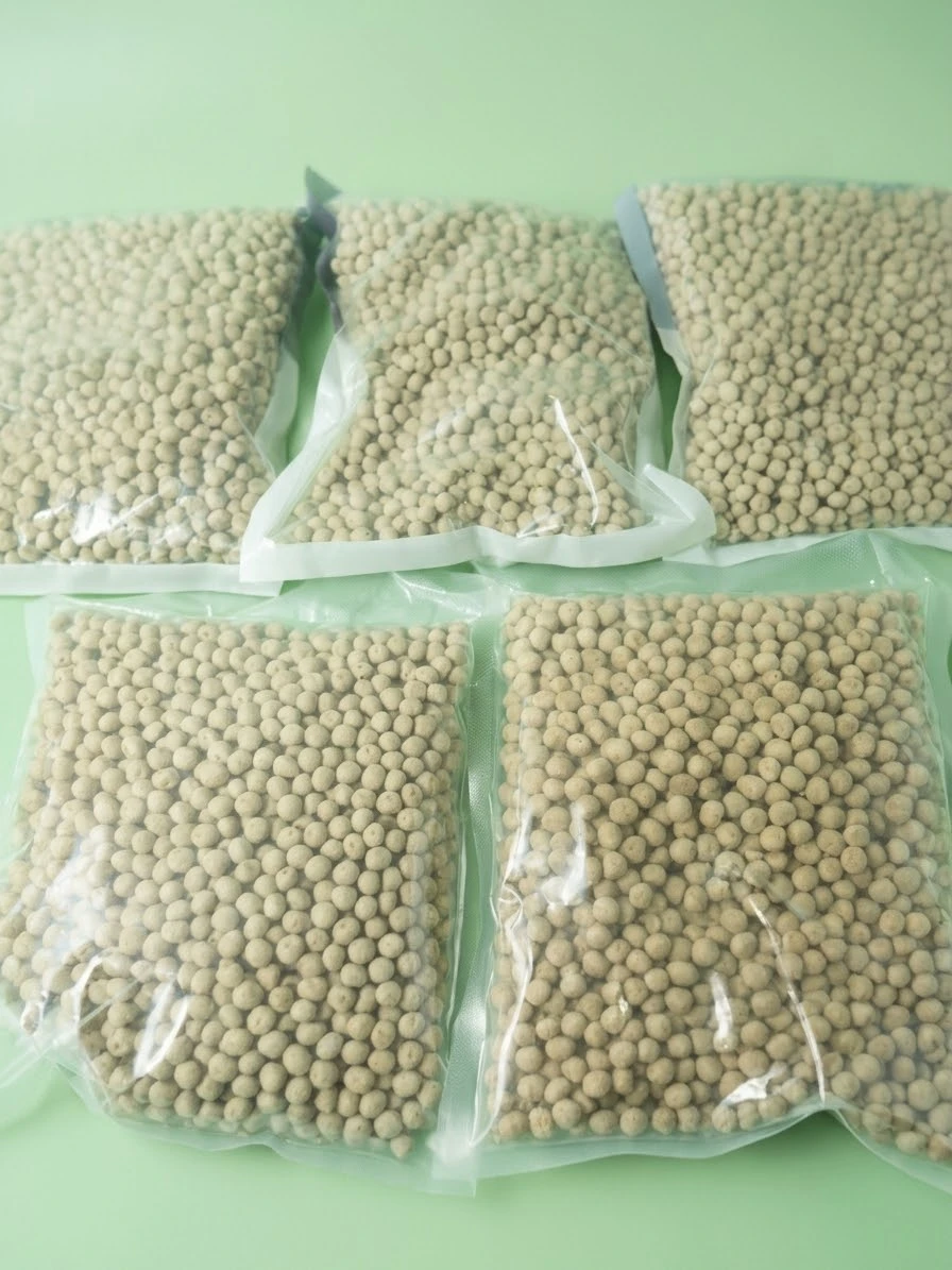 Five bags of vacuum dried  peas